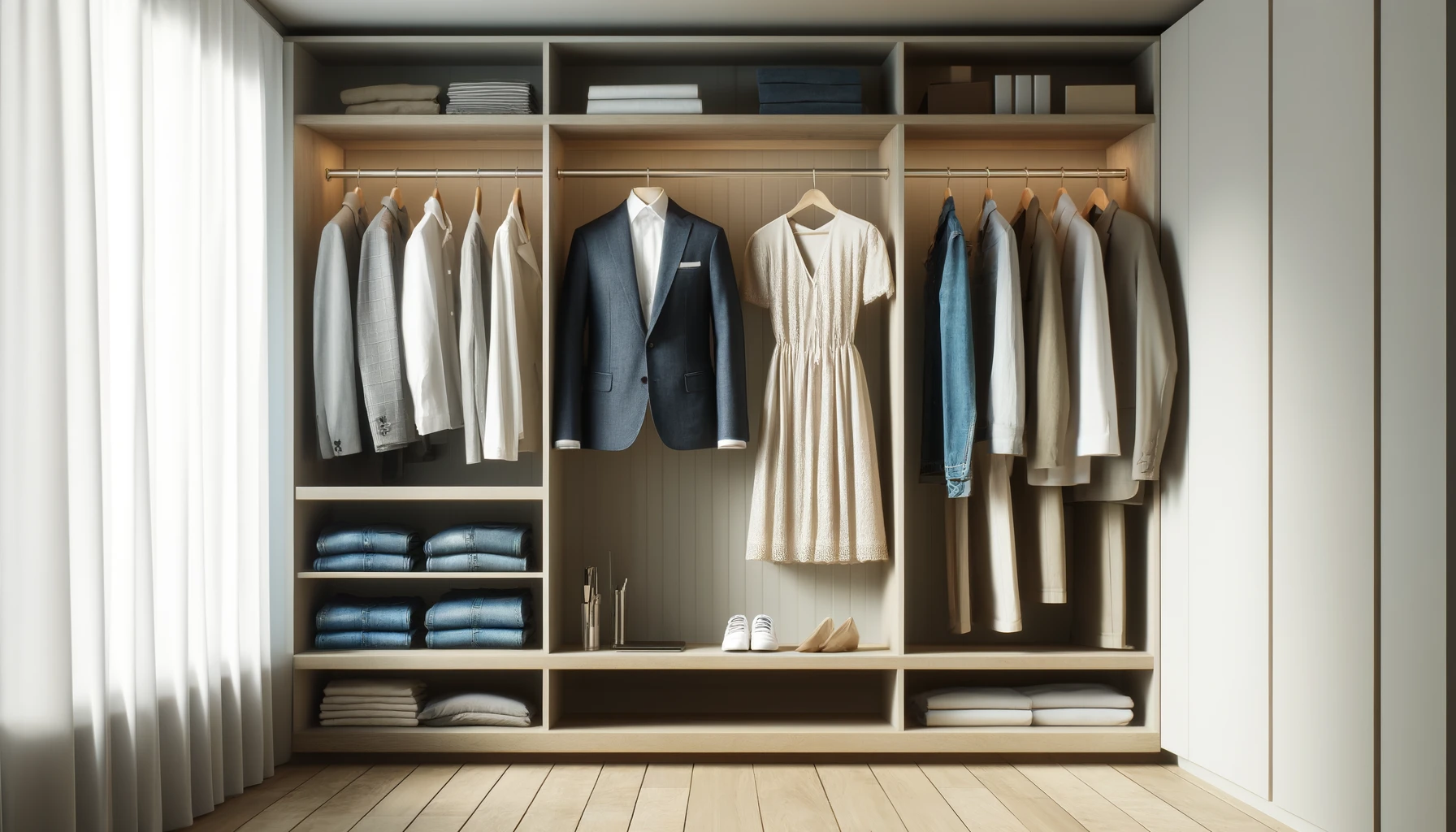80/20 wardrobe management - wear log and closet staples